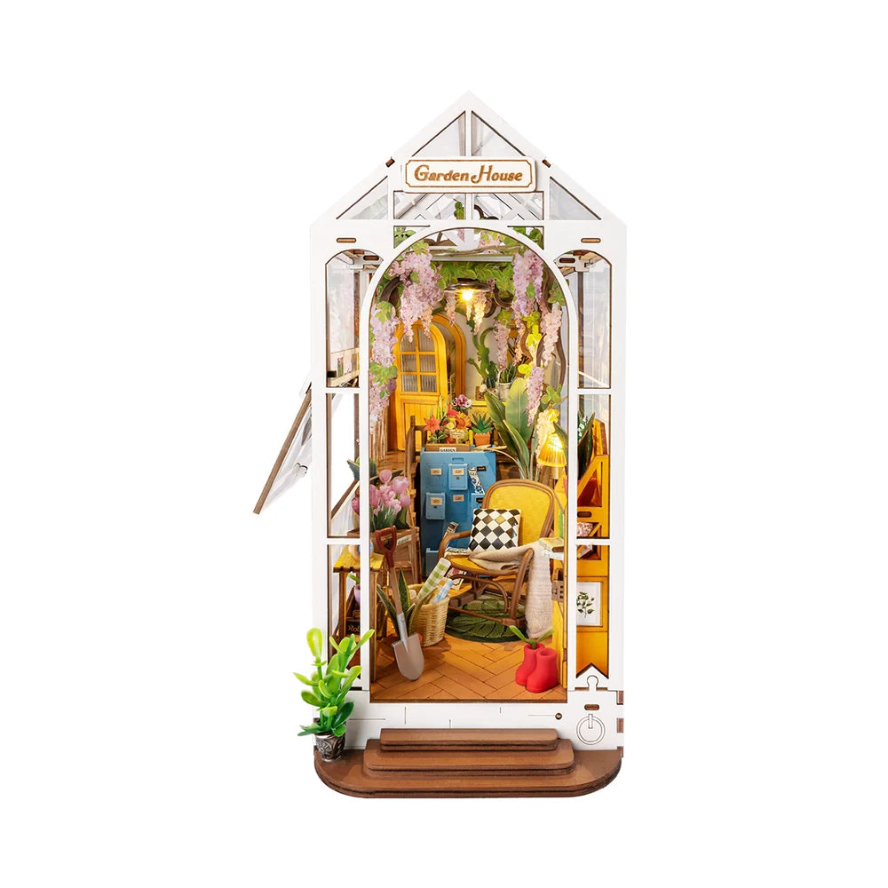 Holiday Garden House - Separador de libros  - Maqueta Armable