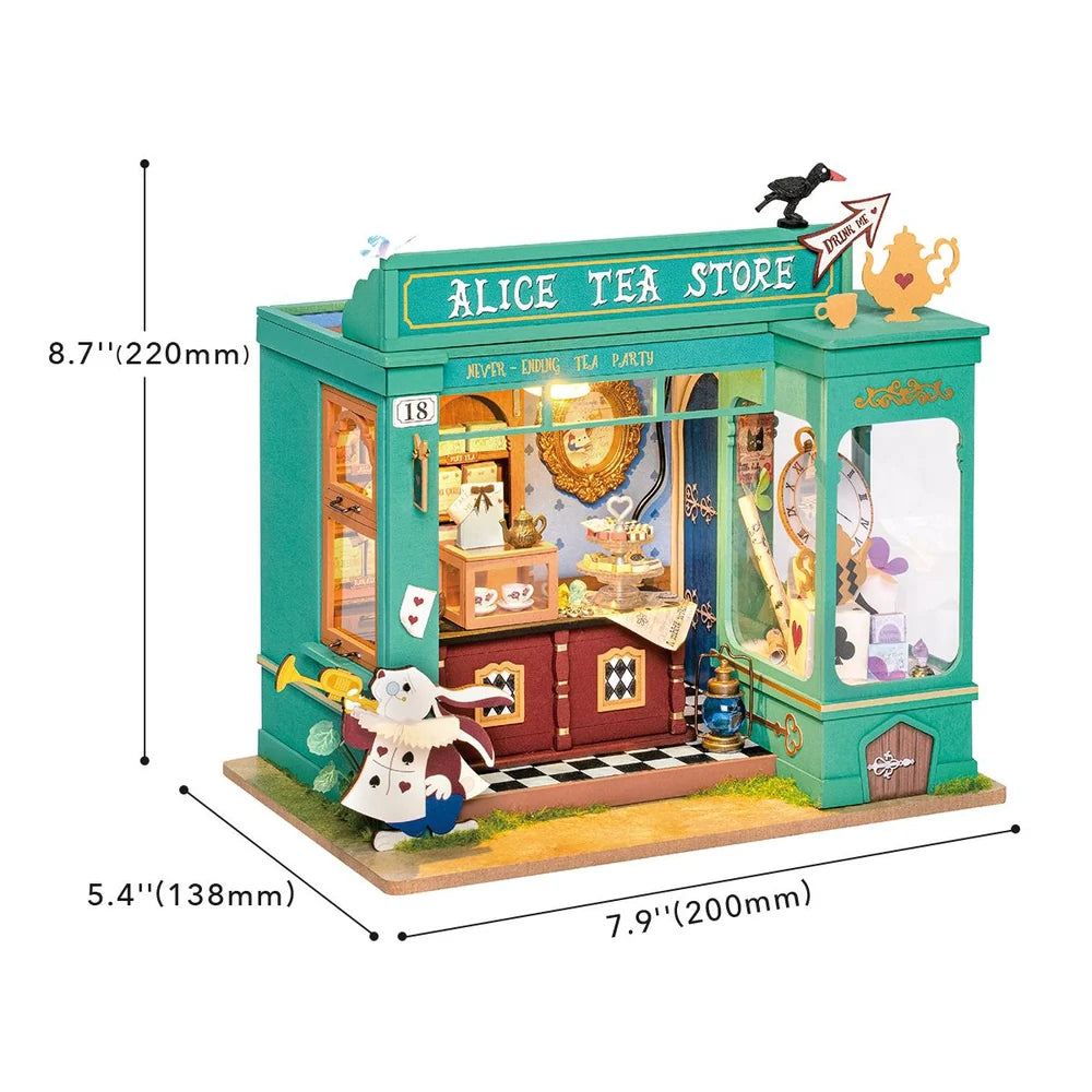 Alicia Salón del té - Maqueta Armable