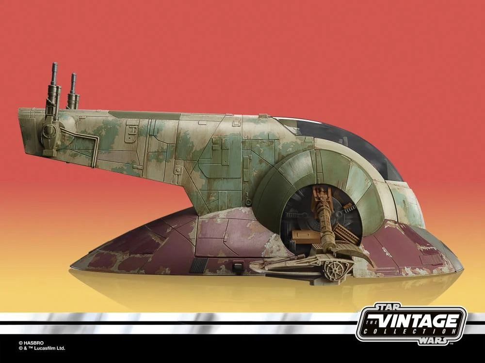 Star Wars: The Vintage Collection Boba Fett's Starship and Figure (The Mandalorian) Set