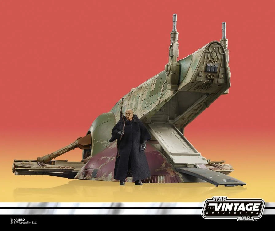 Star Wars: The Vintage Collection Boba Fett's Starship and Figure (The Mandalorian) Set