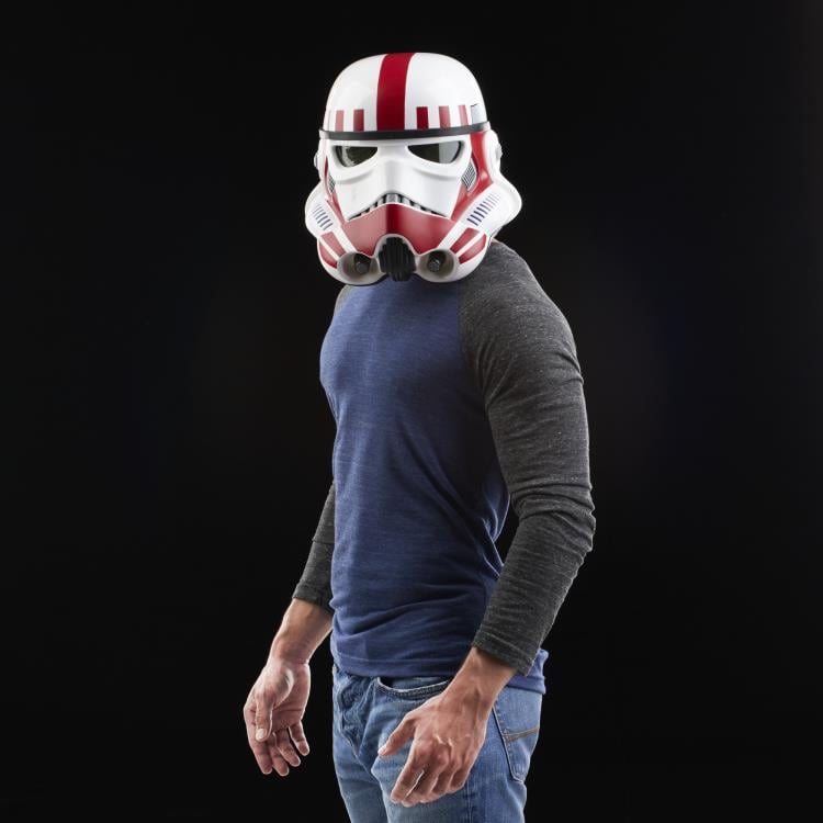 Star Wars The Black Series Shock Trooper Electronic Helmet Prop Replica