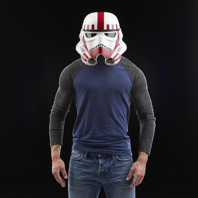 Star Wars The Black Series Shock Trooper Electronic Helmet Prop Replica