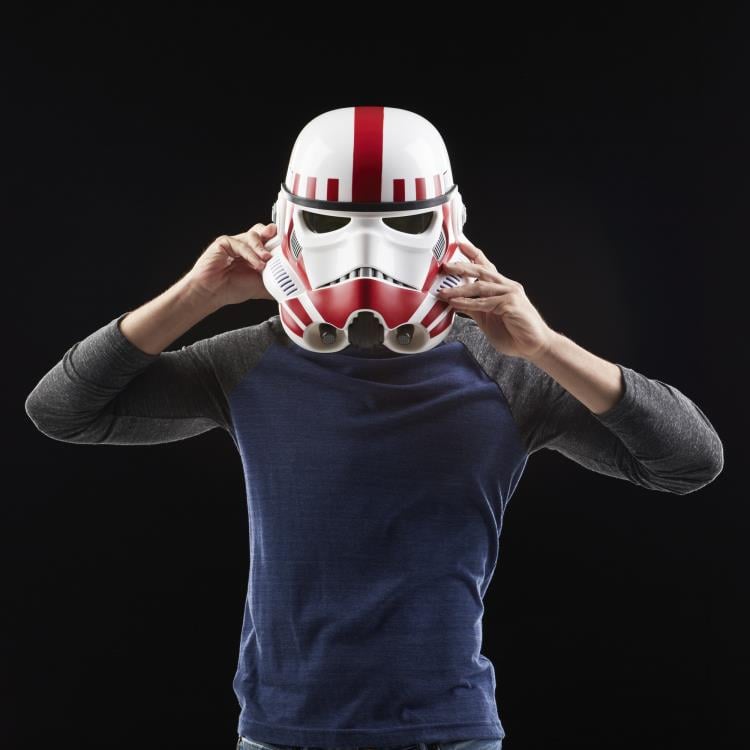 Star Wars The Black Series Shock Trooper Electronic Helmet Prop Replica
