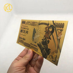 Billetes Metalizados - Friki Stores