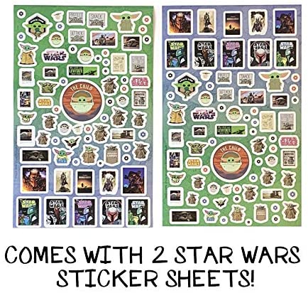 Set de 30 piezas para pintar Baby Yoda