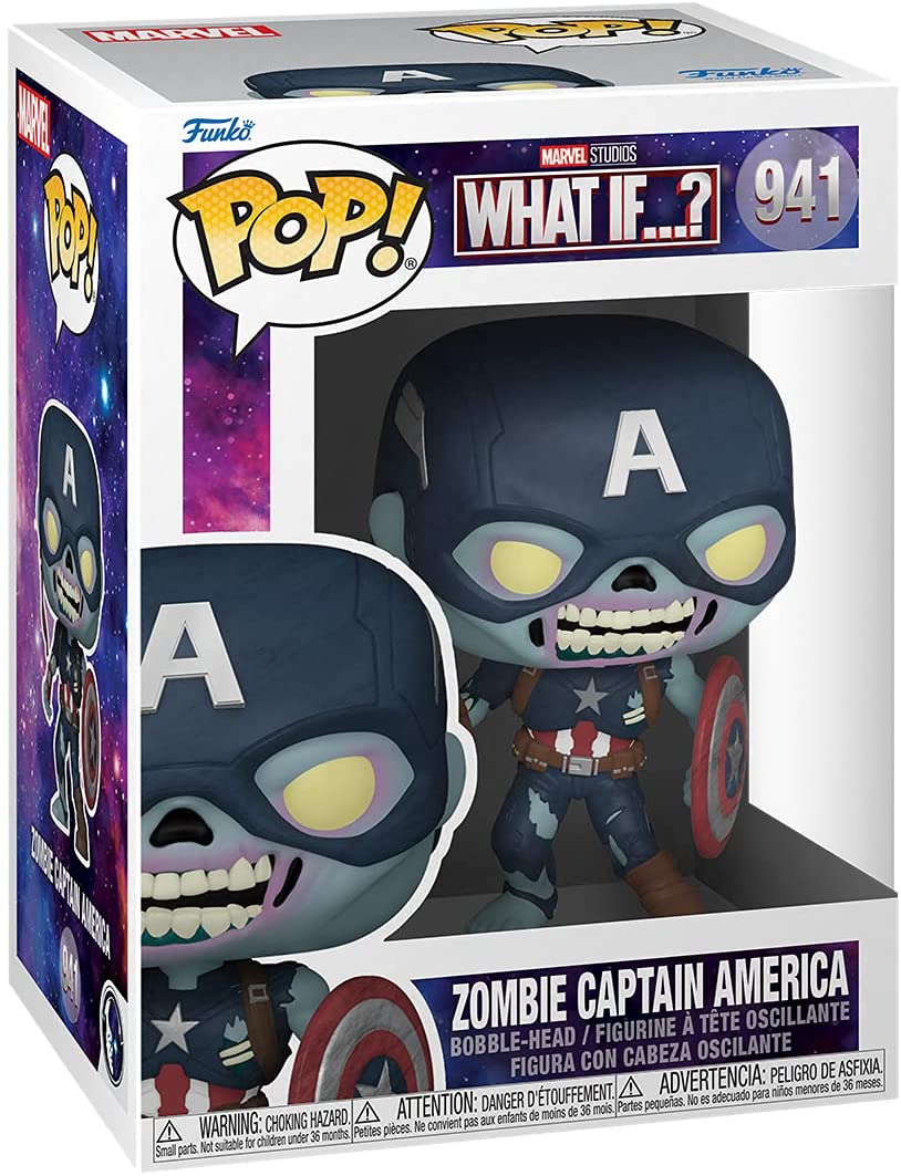 Funko #941: ¿What if...? Capitán América Zombie - Friki Stores