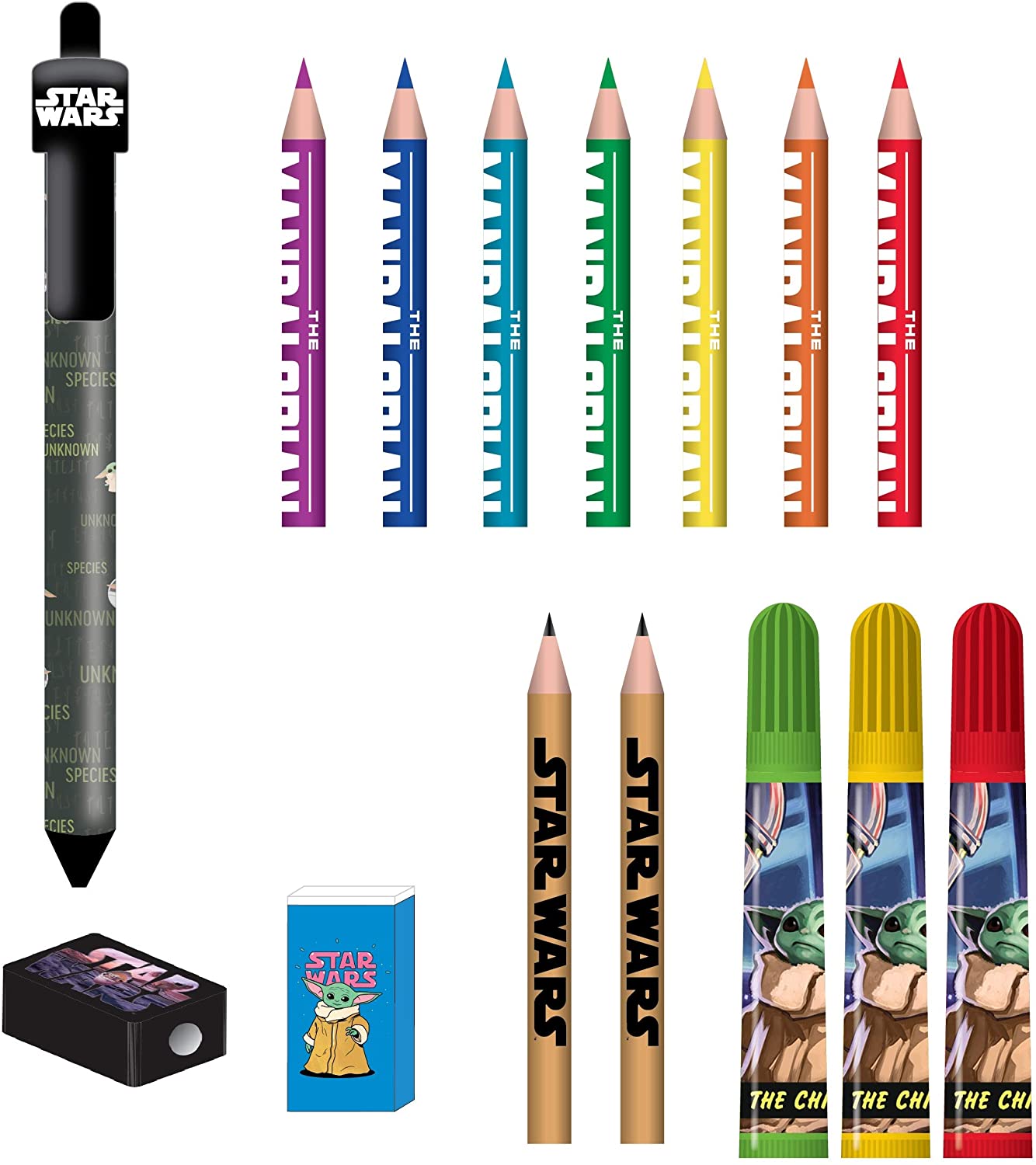 Cajita de 25 piezas para Pintar Baby Yoda