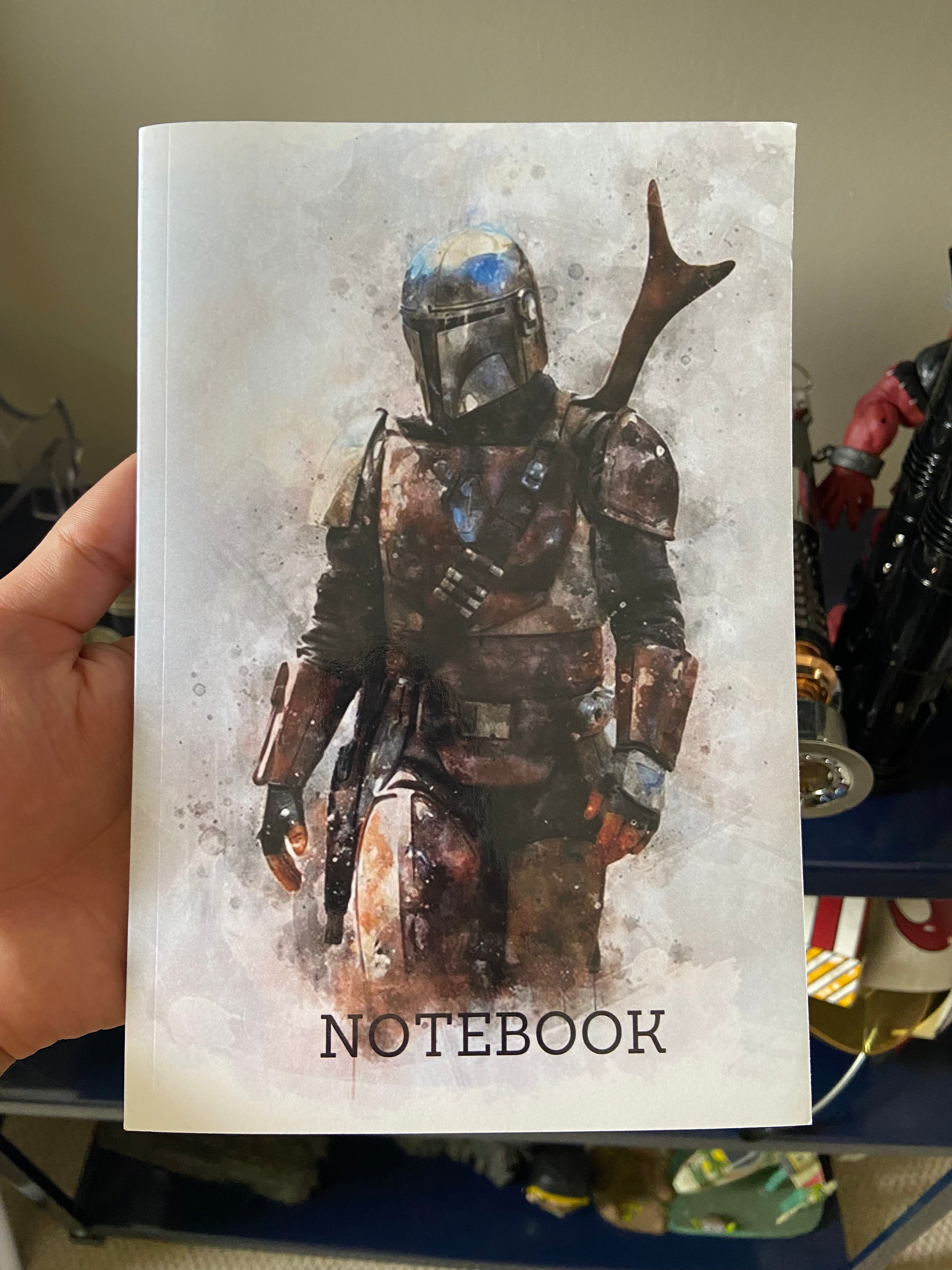 Notebook de Líneas Importados - The Mandalorian
