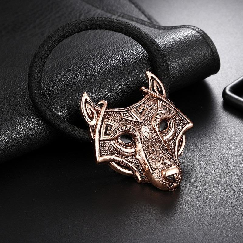 Cole con Diseño de Lobo Cobre - Friki Stores