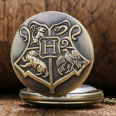 Reloj de Bronce Hogwarts - Friki Stores