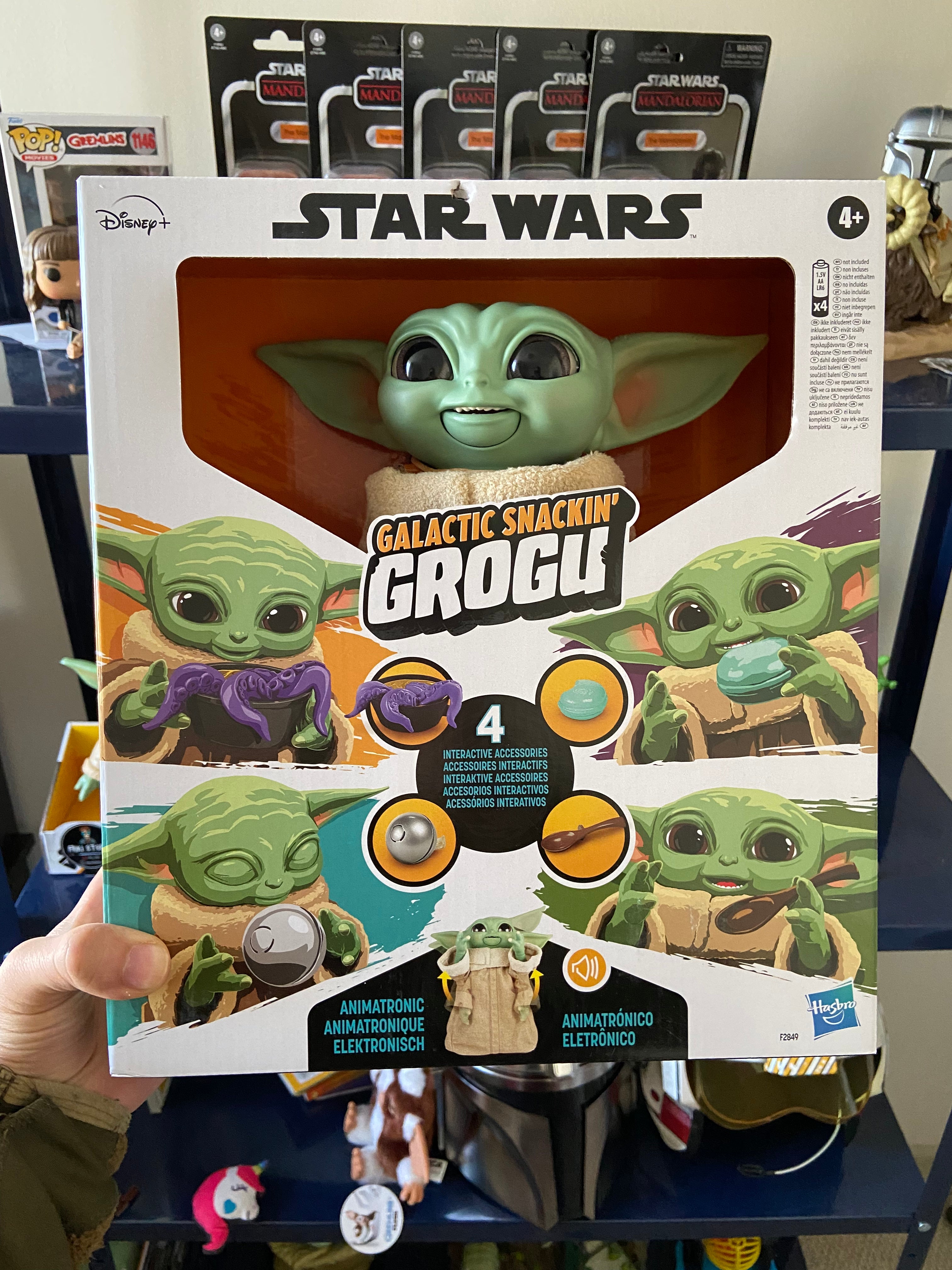 Grogu Animatronico Come Galletas Hasbro - Friki Stores