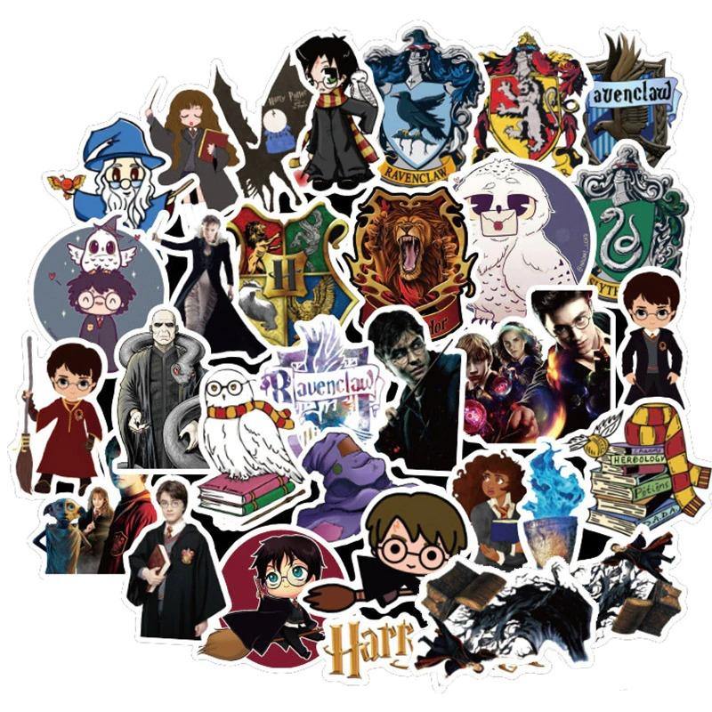 Paquete de stickers de Harry Potter.