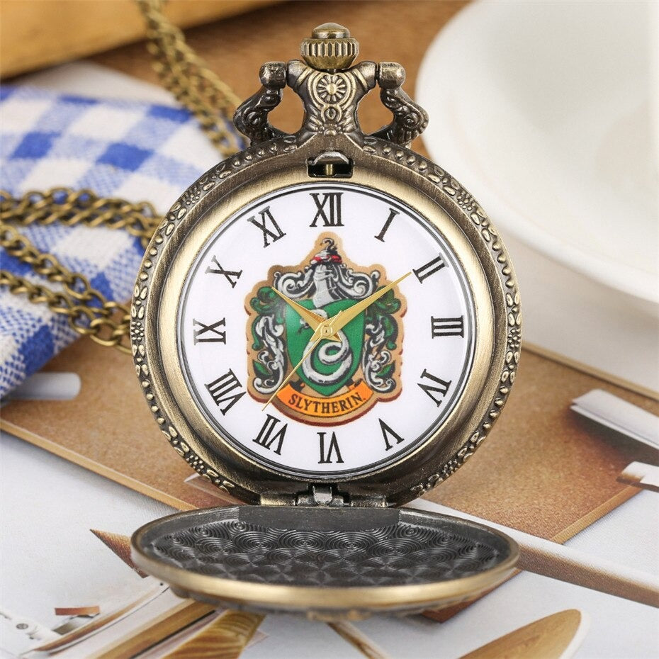 Reloj metálico  Harry Potter casa Slytherin - Friki Stores
